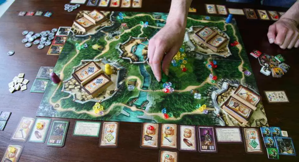In the Valdora board game, it comes down to both tactics and luck