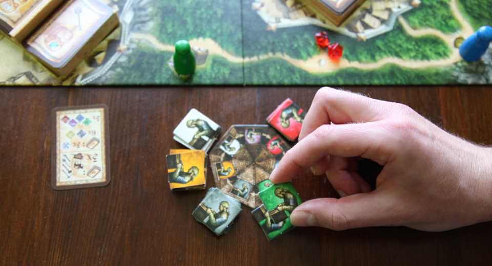 In the Valdora board game you can also win artisan tokens