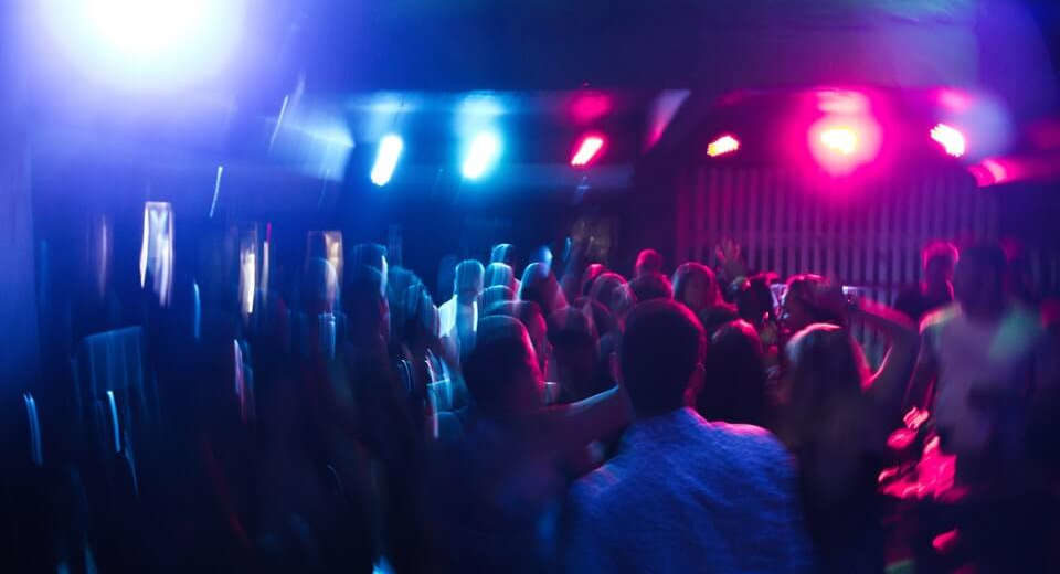 A perfect party is also characterised by great music and lots of dancing people. 