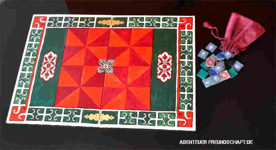 The Bagh Chal game rules for the board game from Nepal