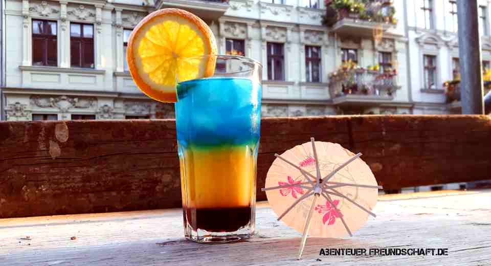 Silvester Cocktails Tropical Rainbow