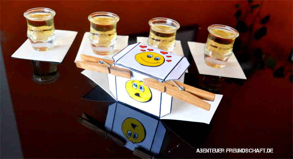 Creative drinking games - Emotion, the most creative drinking game for storytellers