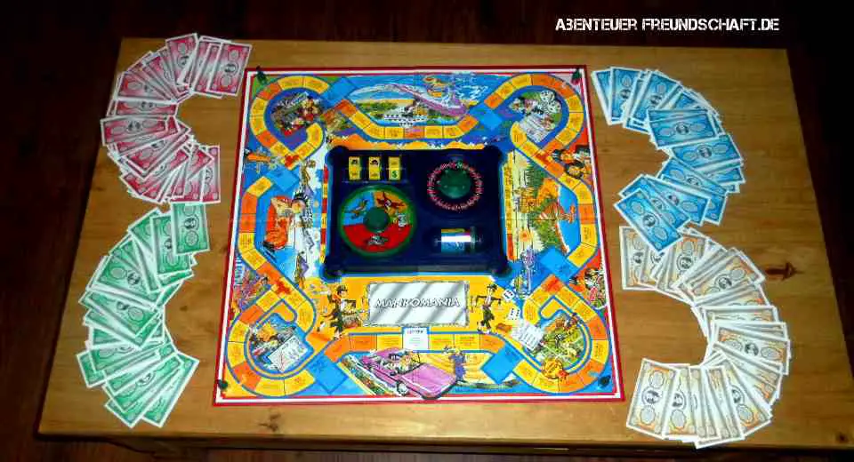 Go for broke Game Board Play Money Opposite of Monopoly