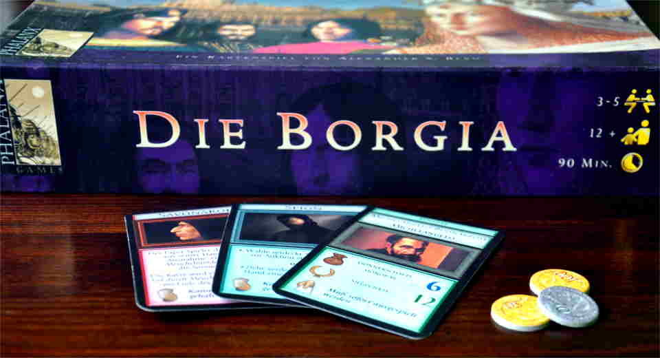  Borgia - Spiel um Ränkeschmiede in der Renaissance ist ein Kartenspiel