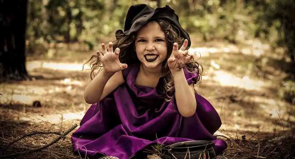 This is how a witch party for kids becomes a success. 