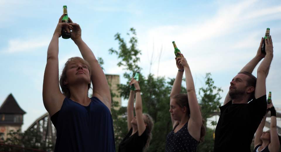 Beer yoga is the latest yoga trend
