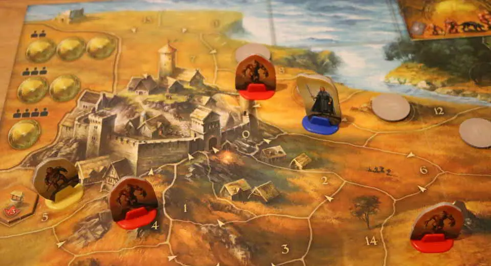 The Legends of Andor board game is a fantasy game for 2 to 4 players and is insanely fun.