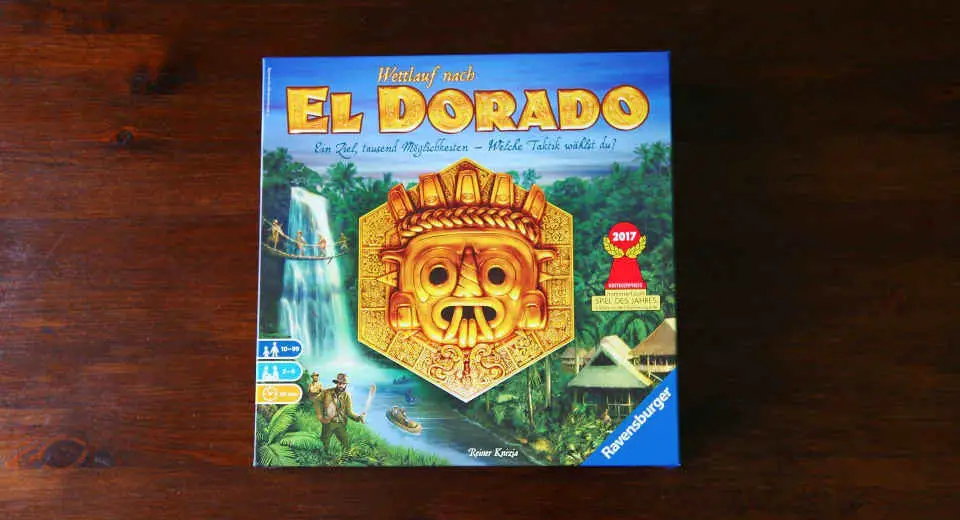 The Race for El Dorado board game is a deckbuilding game 