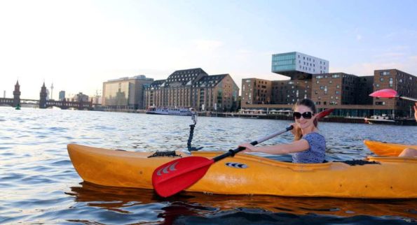 Kayaking in Berlin the Berlin East Tour by Kayak Berlin Tours 
