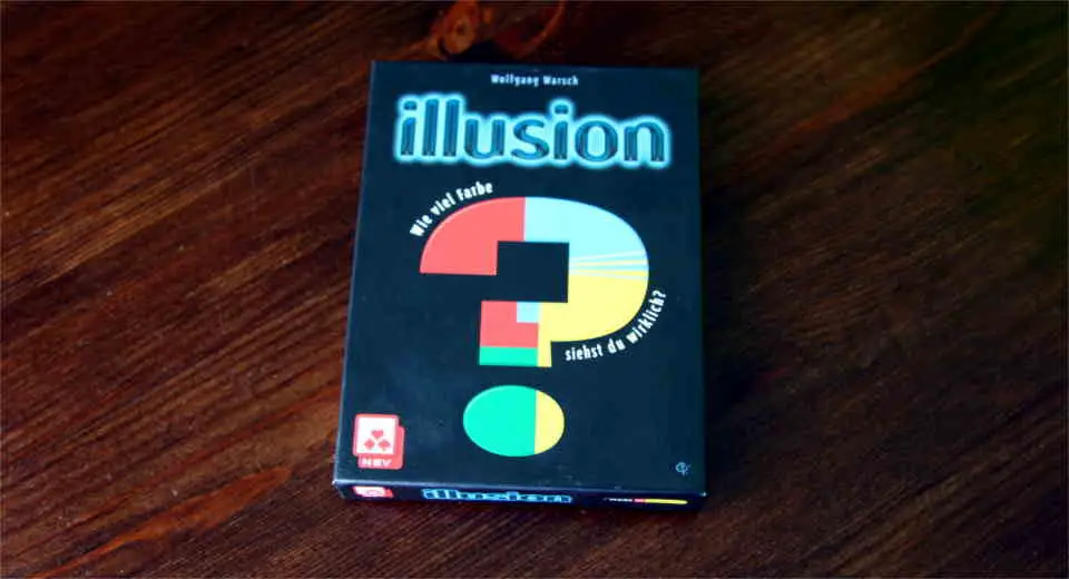 Beim Kartenspiel Illusion dreht sich alles ums Schätzen von Formen und Farben
