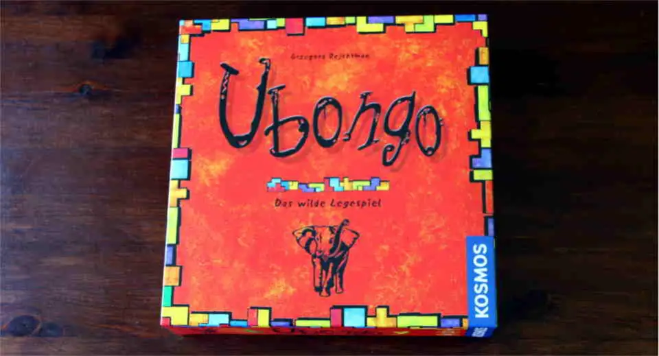 The Ubongo board game is a family game 