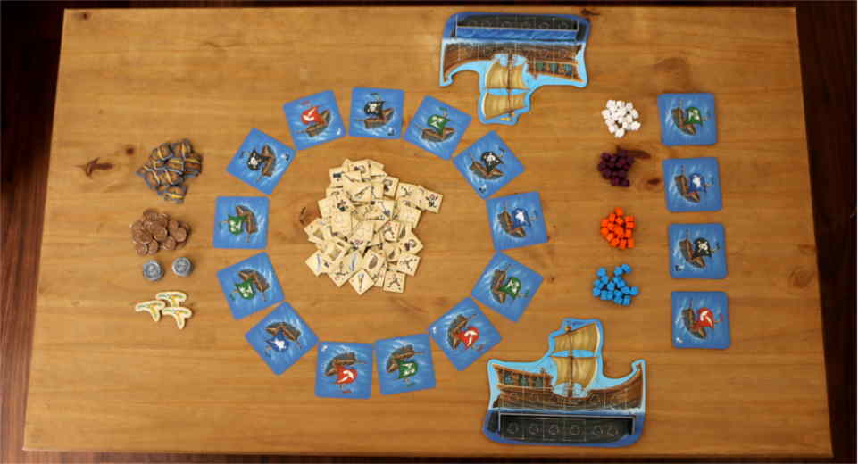 The Anchors Aweigh board game is a family game