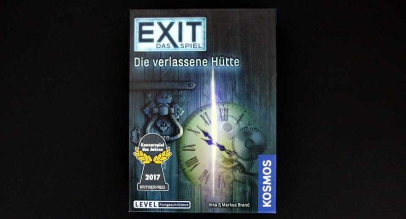 Exit Spiel für Zuhause: Die verlassene Hütte