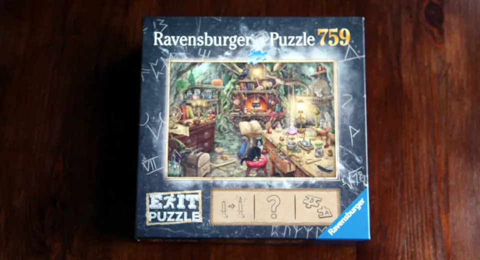 The Ravensburger Escape Puzzle Witch's Kitchen is the first of its kind. 