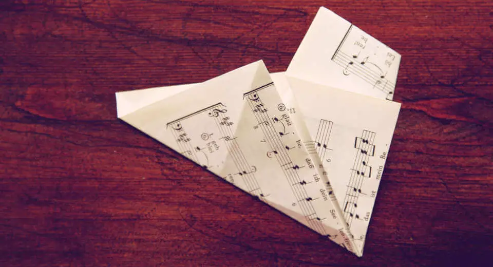 Origami-Weihnachtsstern - Schritt 5