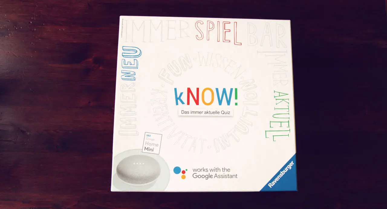 The kNOW board game is an innovation from the games publisher Ravensburger. 