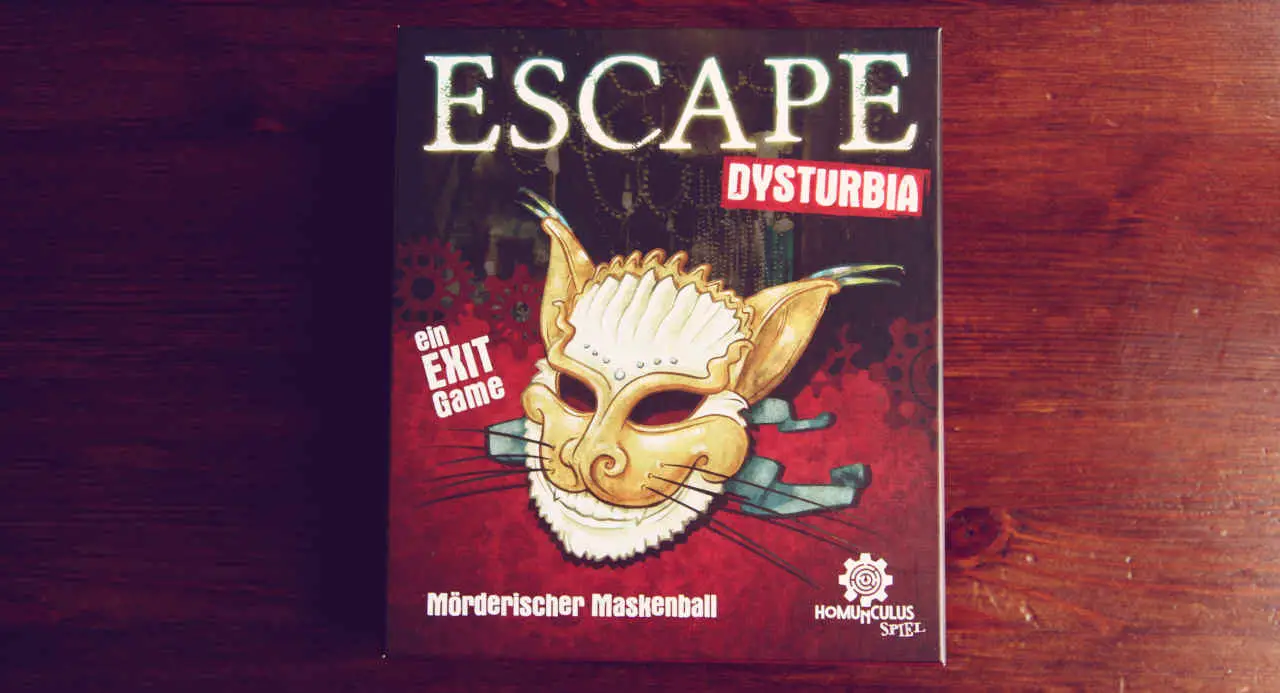 ape Dysturbia - Mörderischer Maskenball ist ein Escape Game für zuhause
