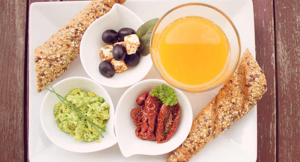 Muttertagsfrühstück - O-Saft, Guacamole und mehr
