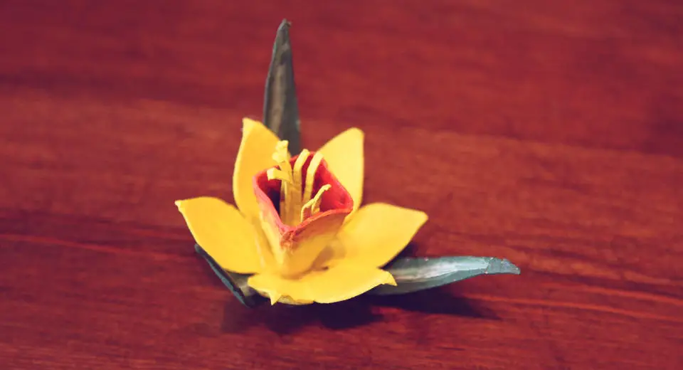 You can make beautiful egg carton daffodils as a springtime decoration. 
