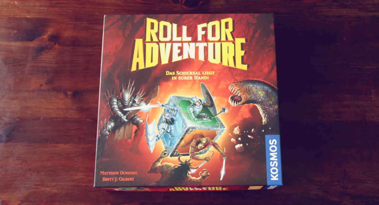 The Roll for Adventure board game is a cooperative dice game 