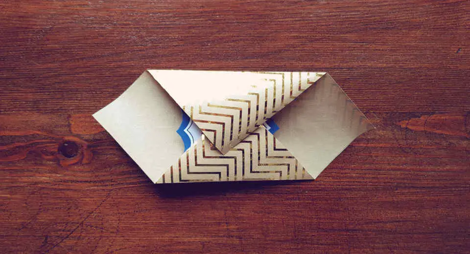 Envelope making - step 3