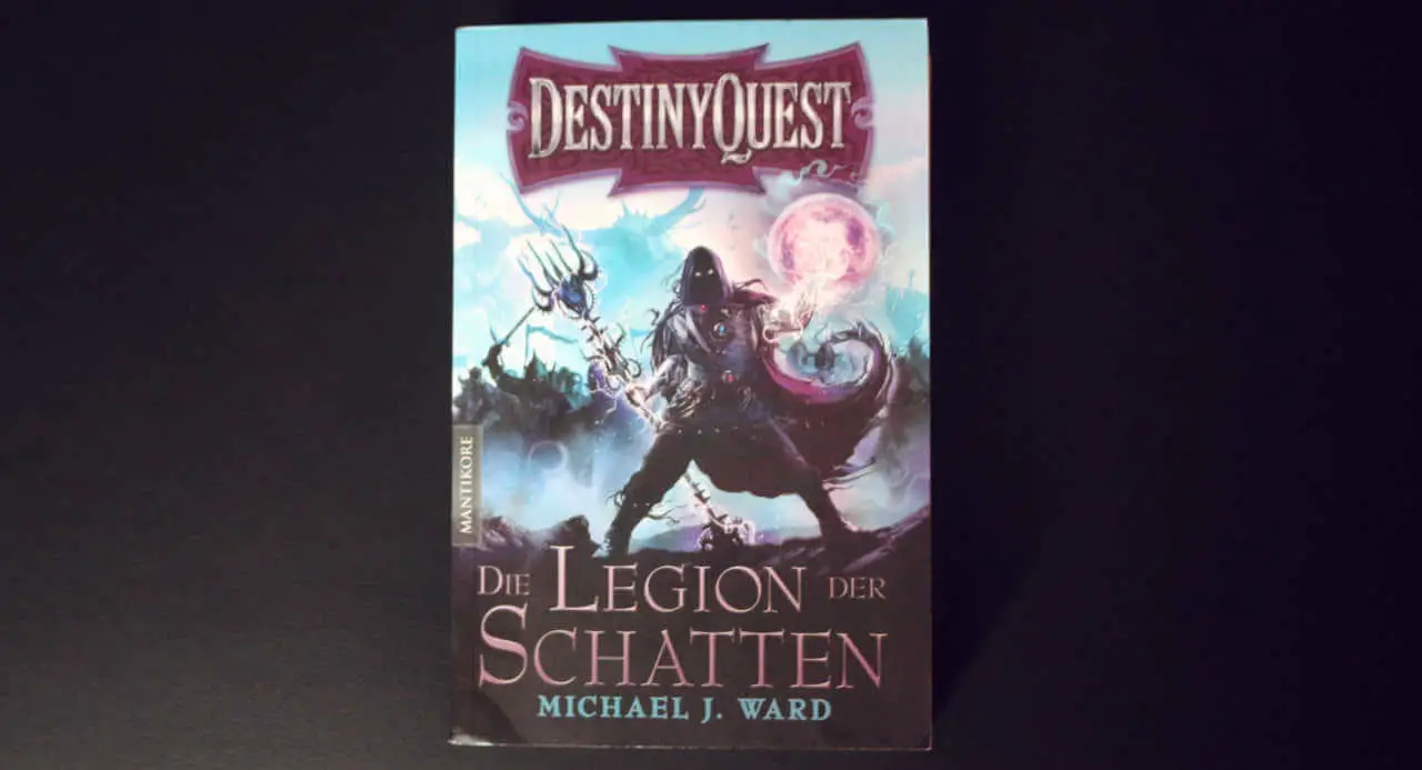 The Destiny Quest Legion of Shadows gamebook from the Destiny Quest series 