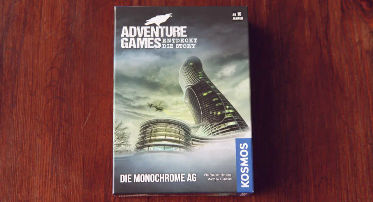 Adventure Games Monochrome Inc Cooperative Board Game 1-4 Players 