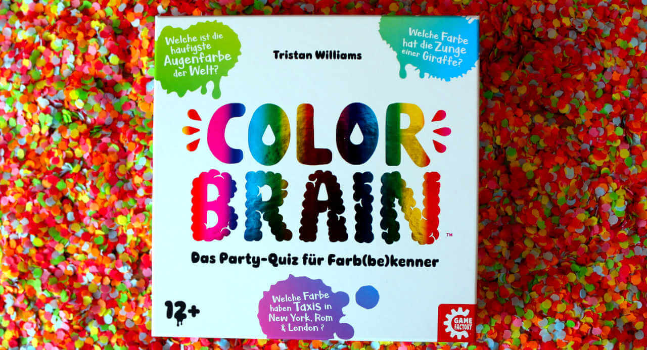  Party-Quiz Color Brain in der Spielschachtel