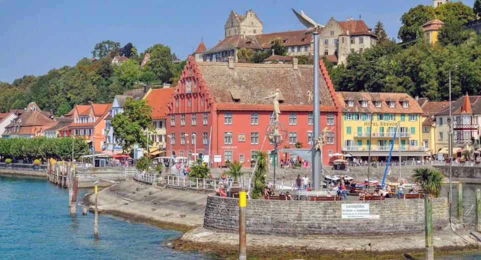 Meersburg is considered one of the most beautiful towns on Lake Constance with an old town right on the lake and a great castle