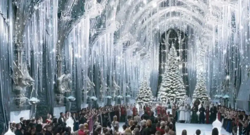 The Christmas Ball in Harry Potter and the Goblet of Fire is a special highlight for the students of Hogwarts, Beaubatton and Durmstrang