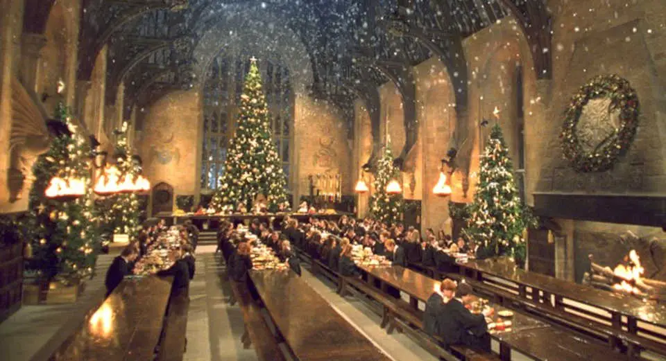 The first Christmas at Hogwarts Harry spends is the best he's ever had up to that point.