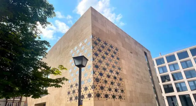 "The New Synagogue in Ulm bears witness to the return of Jewish life to the city."