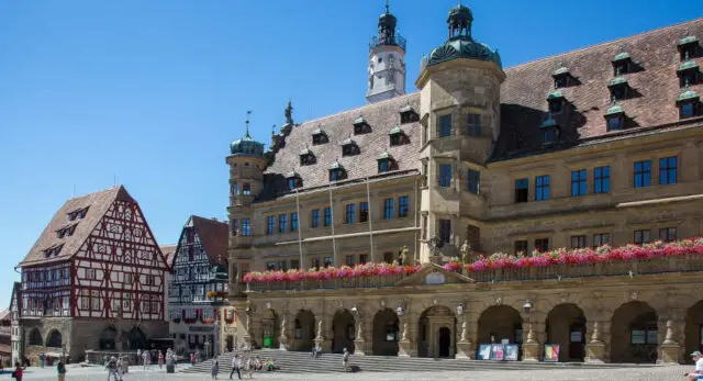 "The town hall is one of the top Rothenburg ob der Tauber sights."