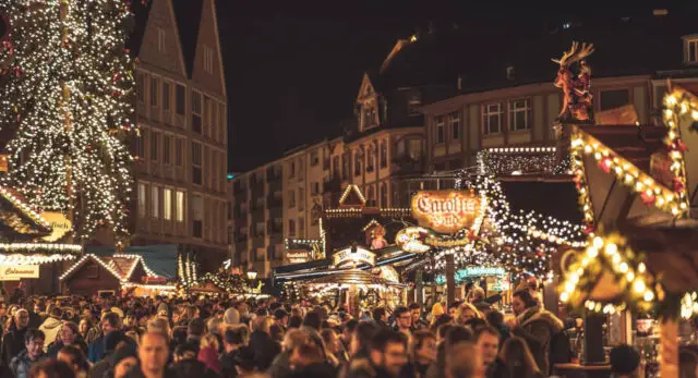 "A visit to a Christmas market is one of the most romantic Christmas trips for couples."