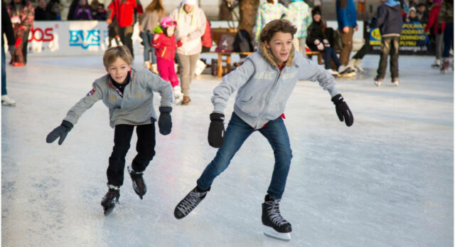 "Going ice skating is one of the best Christmas family outings  with kids."