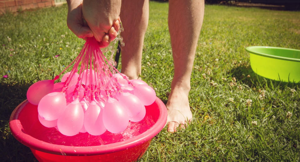 "For most of these water balloon games for adults you hardly need anything except the water balloons."
