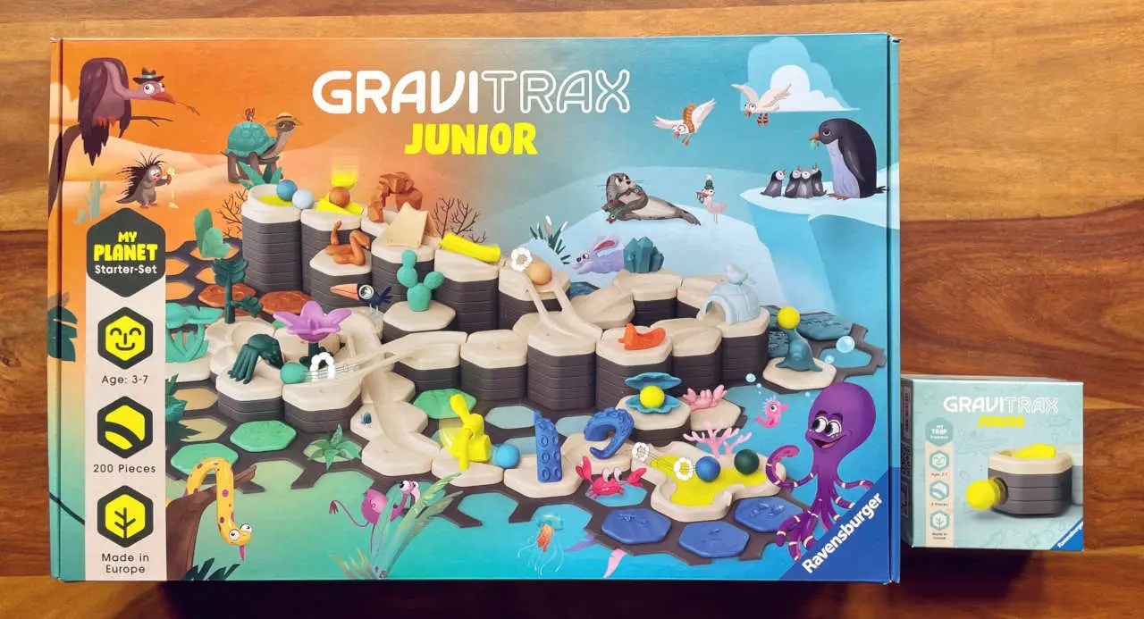 GraviTrax Junior Test - wie gut ist das neue Konstruktionsspielzeug für Kinder von 3 bis 7 Jahren