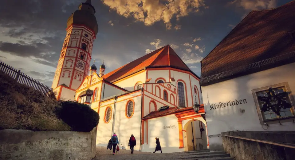 "Andechs Monastery is one of the most beautiful destinations for Easter excursions in Bavaria"