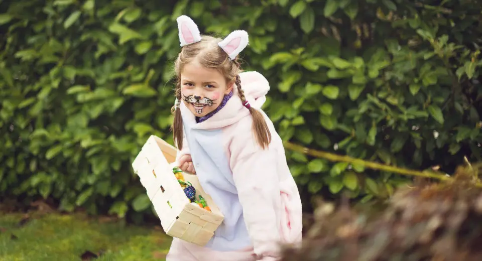 "With a bit of luck, you can meet the Easter bunny at some places in Berlin at Easter"