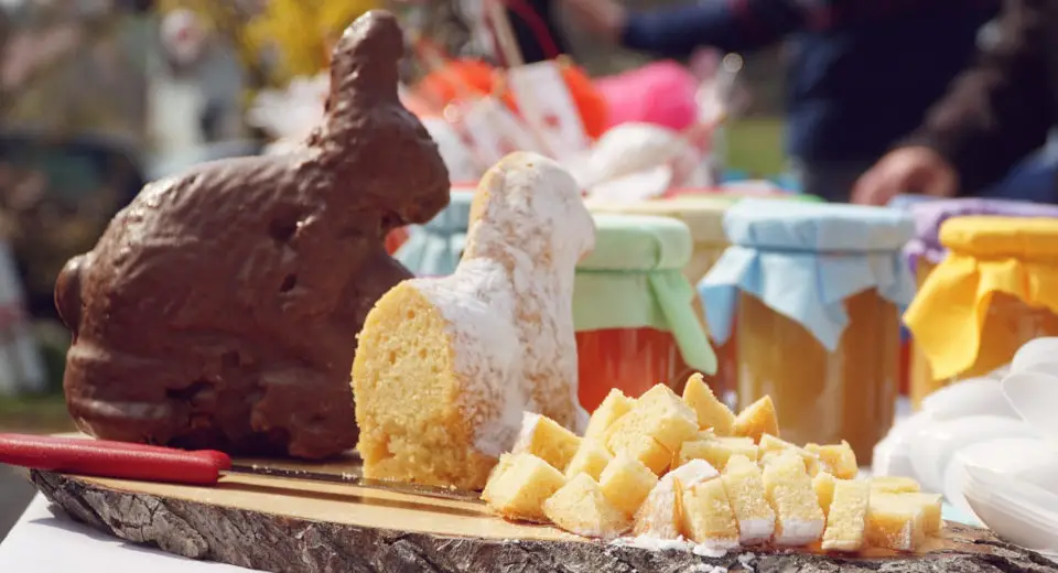 "Easter markets are great places to visit at Easter in Brandenburg"